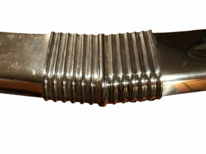 Radiator Grille Ornament Stainless Molding - NOS